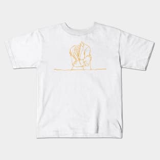 Gentleman holding arms-gentleman design Kids T-Shirt